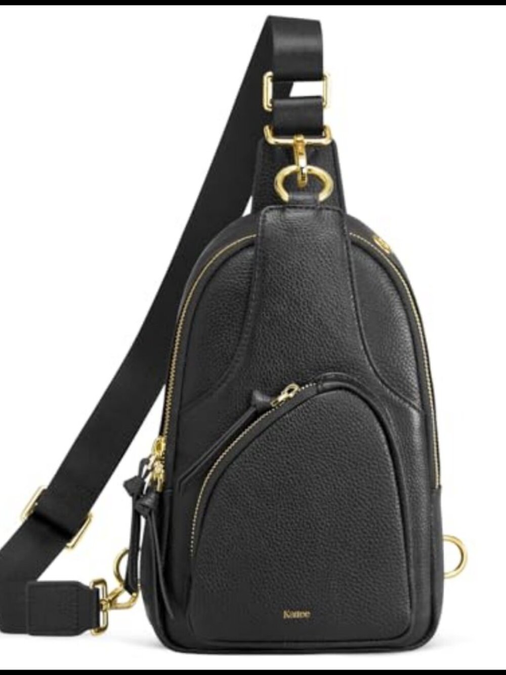 Kattee Sling Bag Women Leather Crossbody RFID Blocking Travel